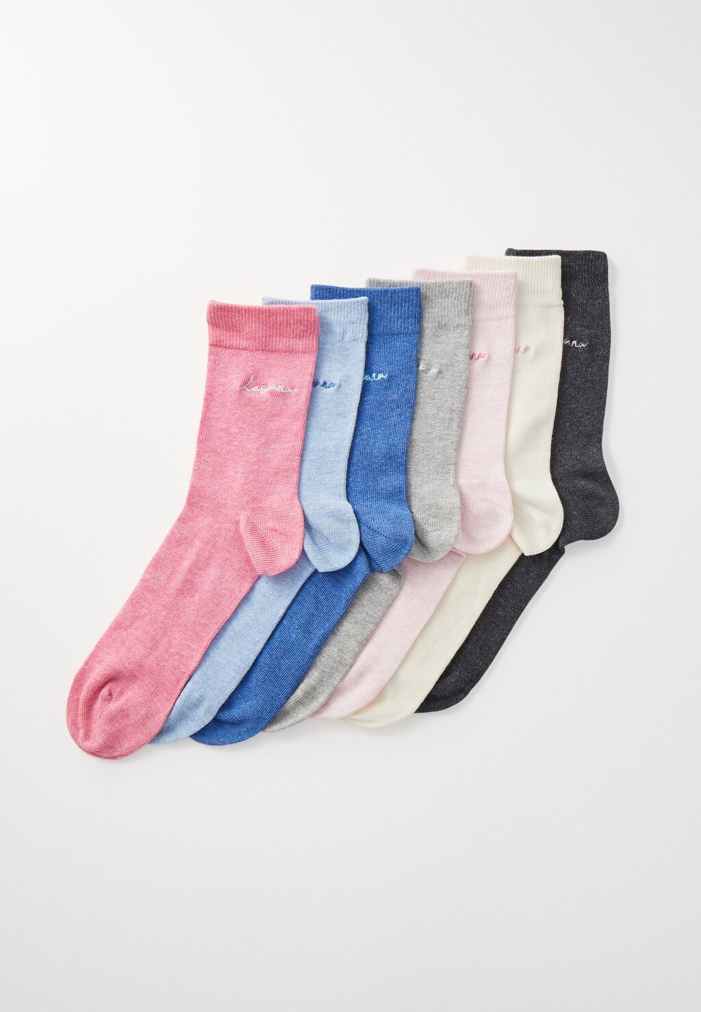 

Носки SOCKS IN THE BOX 7 PACK LASCANA, мультиколор