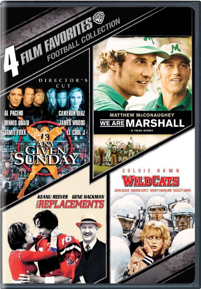 

Диск DVD 4 Film Favorites: Football Collection (4pc)