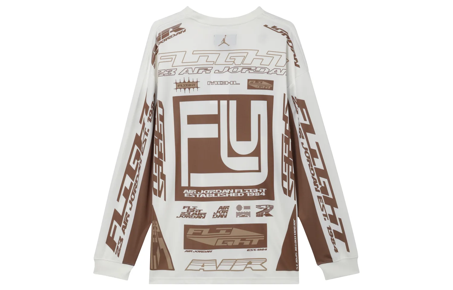 Jordan Футболка MVP мужская Sail White/Old Brown — фото 3