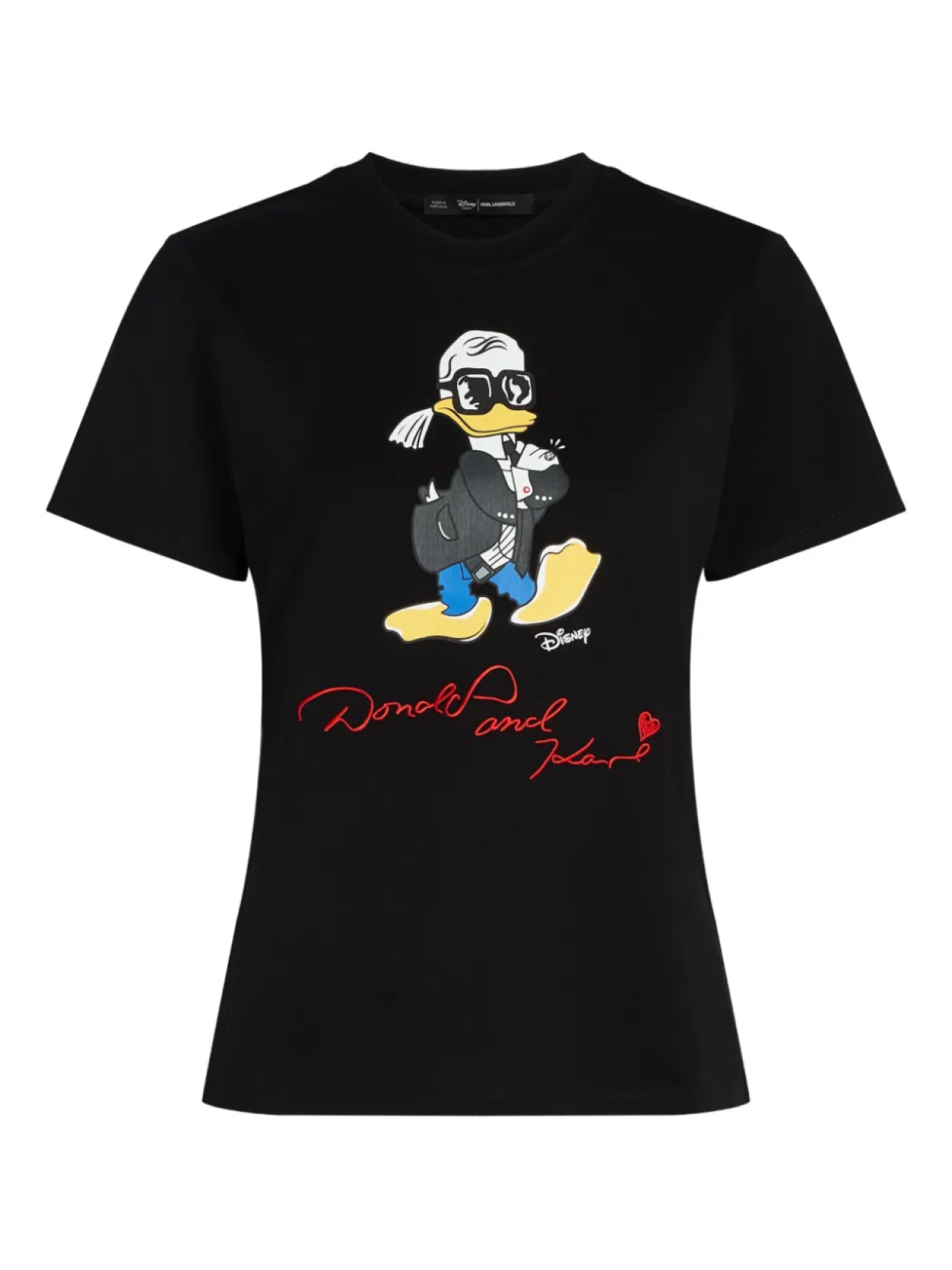 

Футболка из хлопка X Disney Karl Lagerfeld, черный
