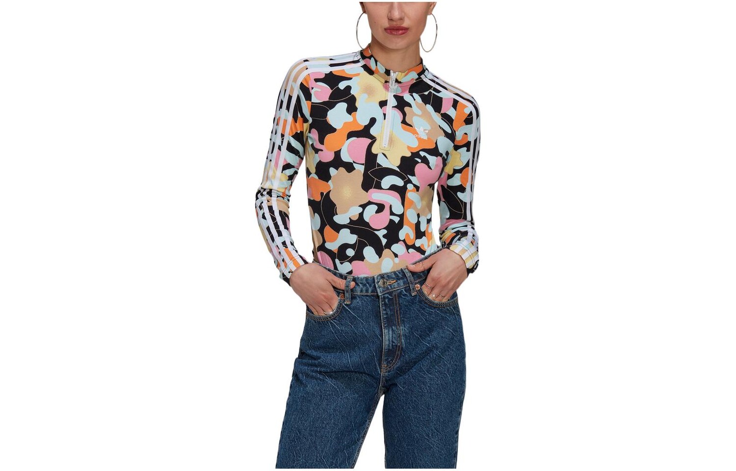 

Боди Женский Многоцветный Adidas Originals