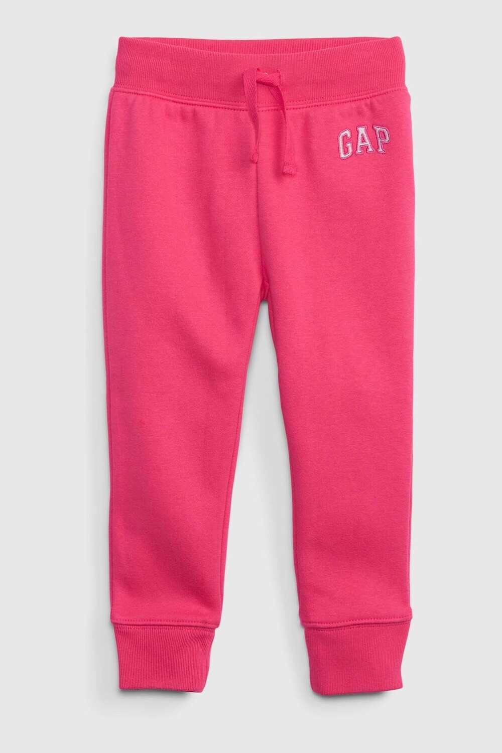 

Флисовые джоггеры с логотипом Gap, розовый