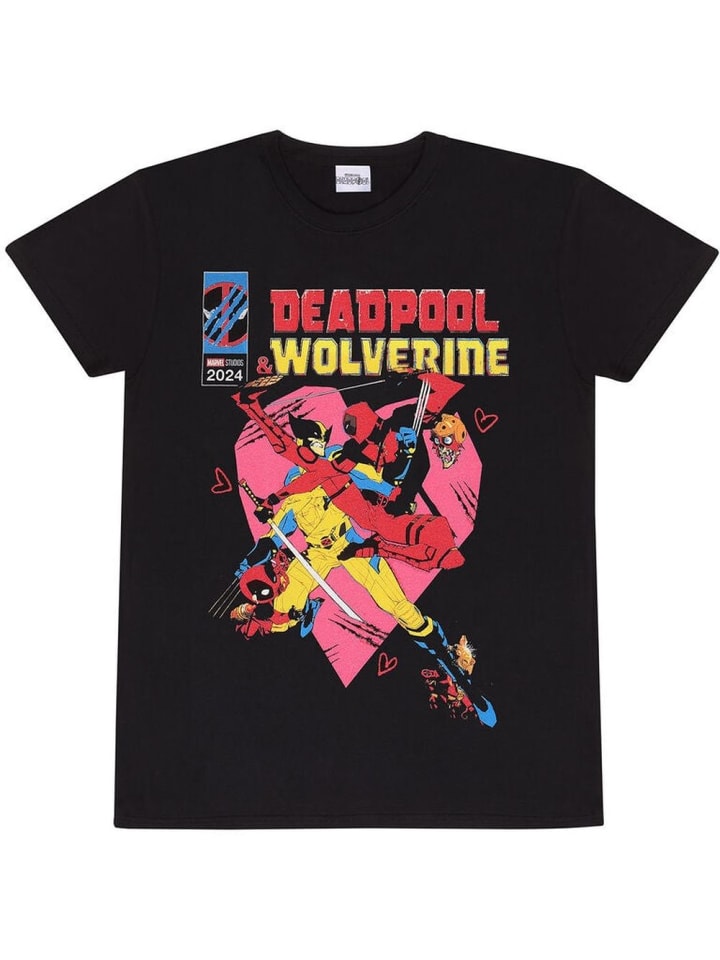 

Футболка И Росомаха: Настоящая любовь черного цвета Deadpool, Черный, Футболка И Росомаха: Настоящая любовь черного цвета Deadpool