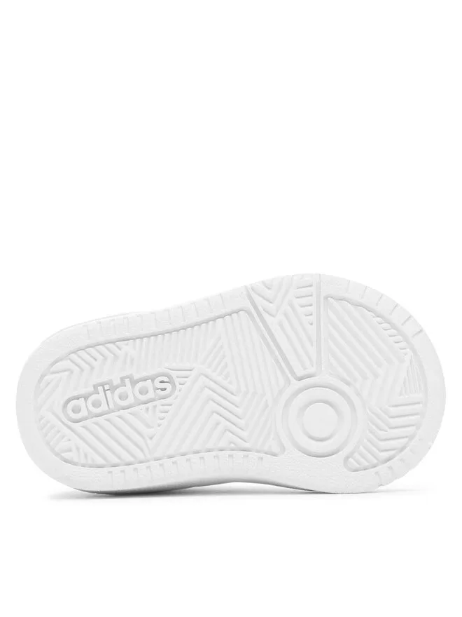 Adidas Кроссовки Hoops GW0442 белые — фото 4