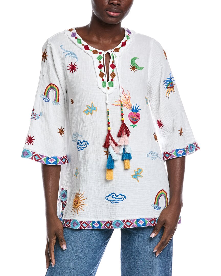 

Туника Джонни Вас Каталии Johnny Was, коричневый