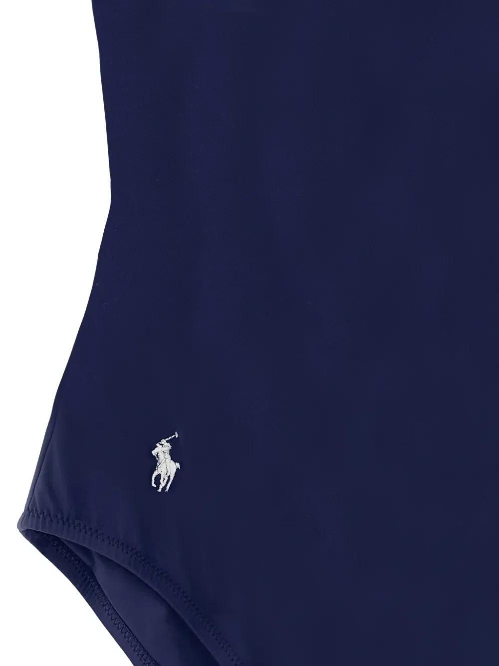 Купальник с вышивкой в виде пони Martinique POLO RALPH LAUREN, синий — фото 3