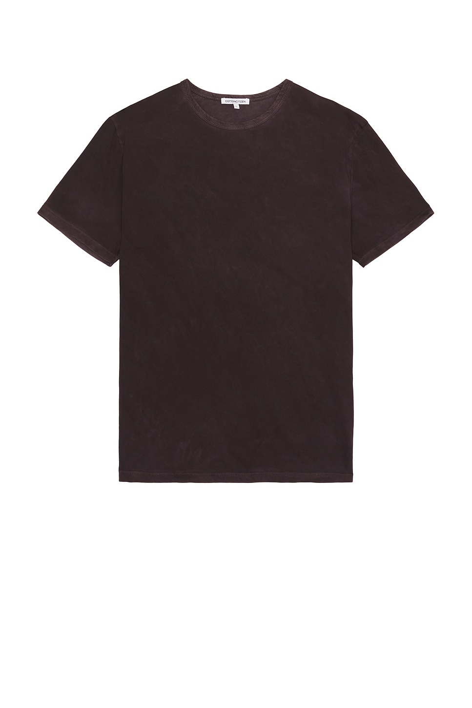 

Классическая футболка с круглым вырезом Cotton Citizen, цвет vintage eggplant