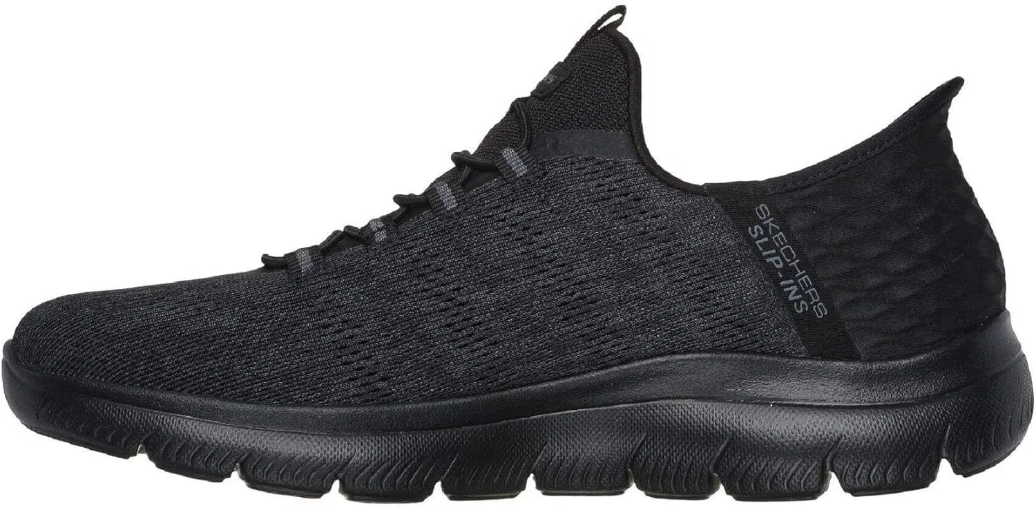 Мужские кроссовки Skechers Summits Key Pace Solidus, Black Mesh.