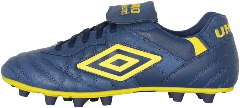Мужские бутсы Umbro Speciali Pro 24 Gl Fg, темно-синий/желтый — фото 2
