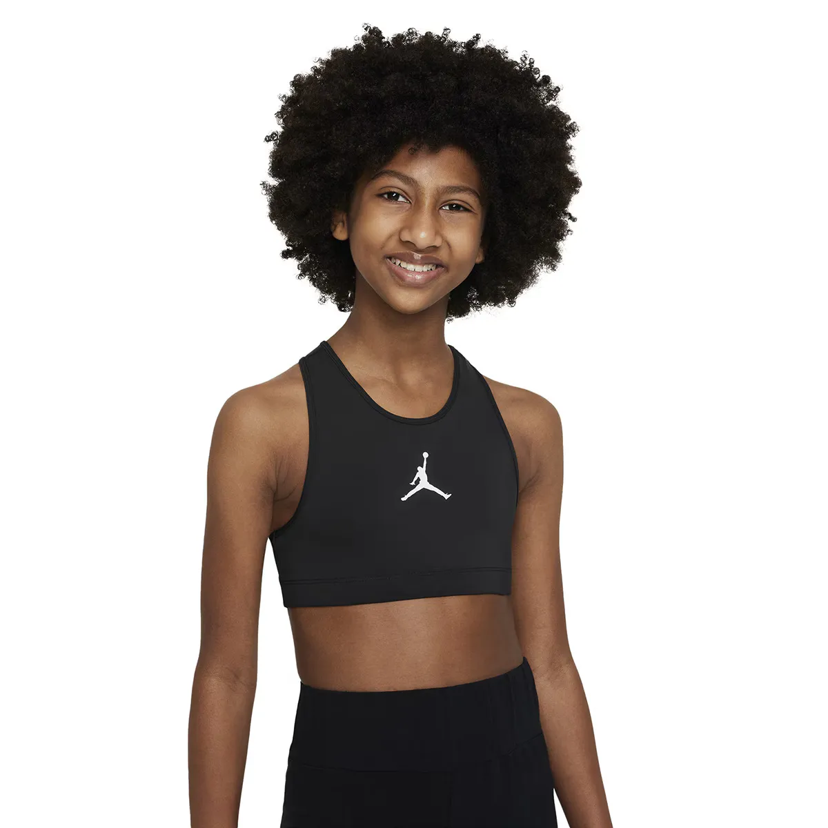 

Solid Jumpman Jordan Топ для девочек, черный