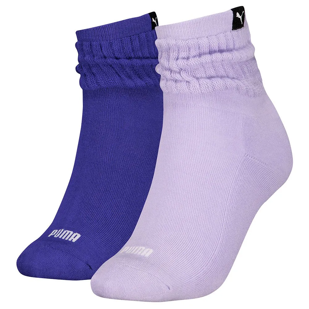 

Носки Puma 701228109 short 2 pairs, синий/фиолетовый