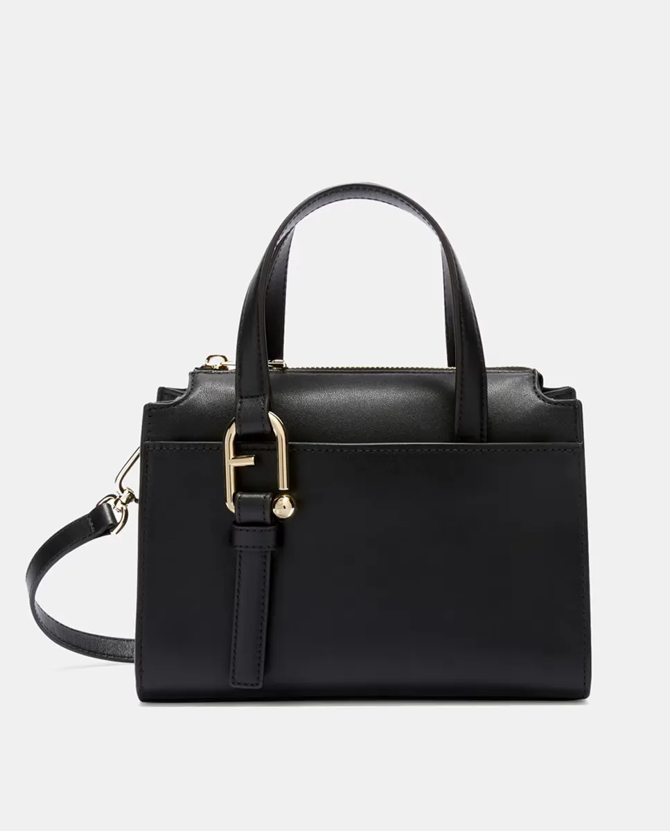 

Черная сумка Boston Furla, черный