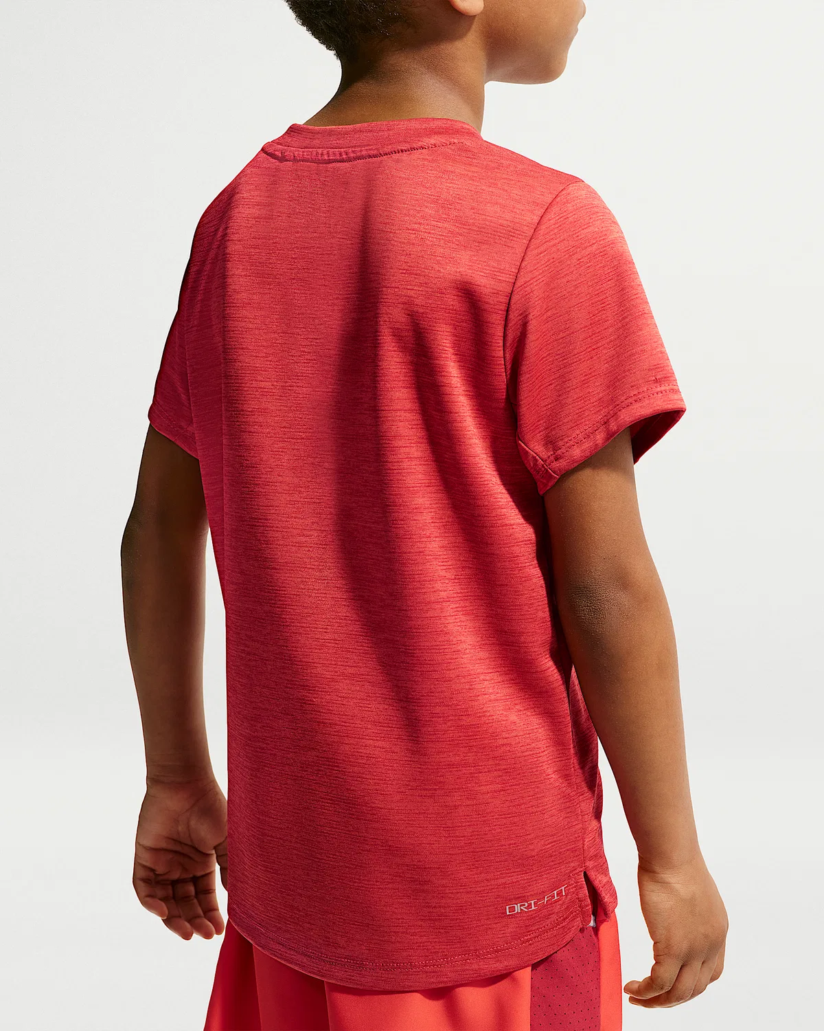 Детский комплект Nike Dri-FIT Miler: топ и шорты, Light Crimson — фото 3