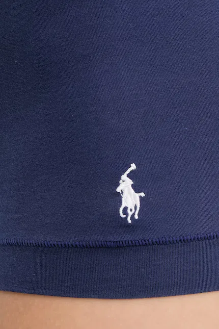 Трусы hipstery из эластичного хлопка Polo Ralph Lauren, синий — фото 3
