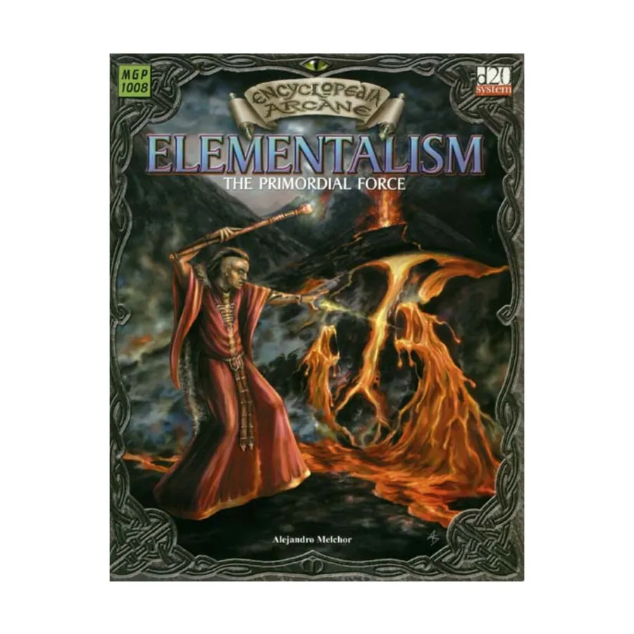 

Elementalism - The Primordial Force, Encyclopaedia Arcane (d20), мягкая обложка