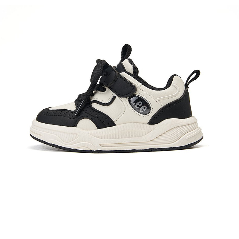 

Износостойкие легкие амортизирующие нескользящие противоударные детские кроссовки для скейтбординга Lee, белый