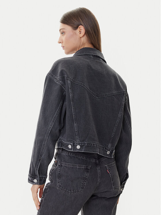 Джинсовая куртка relaxed fit 90s Trucker A9456-0003 Levi'S, черный — фото 3