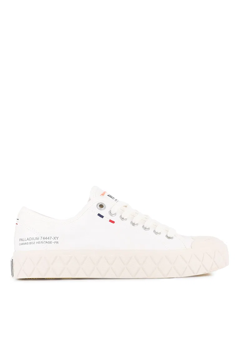 Кроссовки, парусиновые, Palla Ace, UNISEX Palladium, белый