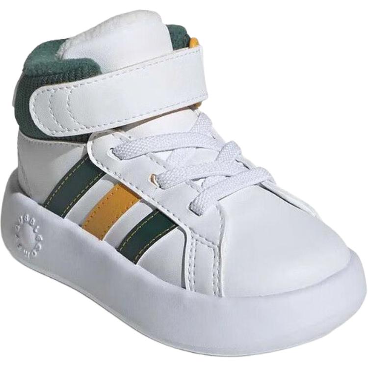 Adidas Grand Court Mid top детские туфли White — фото 4