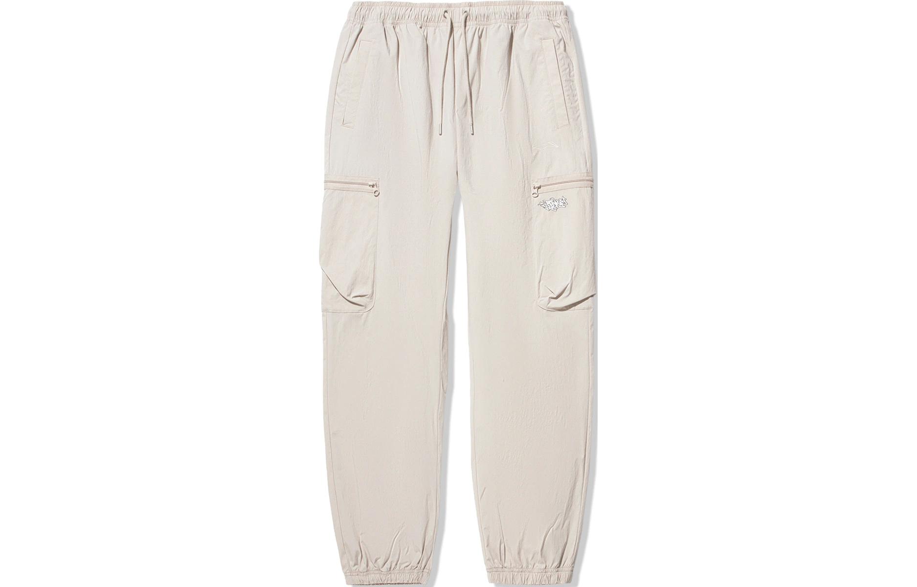 

Вязаные спортивные штаны Men's Mica Gray LiNing, серый
