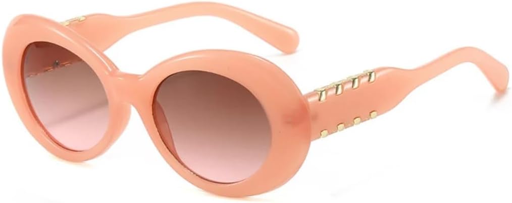 

Винтажные солнцезащитные очки «кошачий глаз» для женщин, модные, с леопардовым принтом, с защитой от УФ-излучения UV400, градиентные очки для женщин HHZZYVY, Pink-brownpink