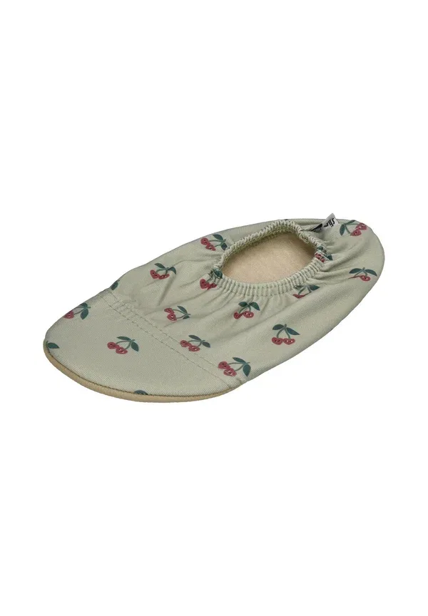 Детские домашние тапочки Slippers Slipstop, вишнево-зеленый