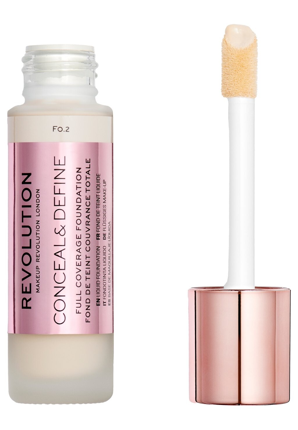 

Тональный крем Conceal & Define Foundation Makeup Revolution, цвет f0.2