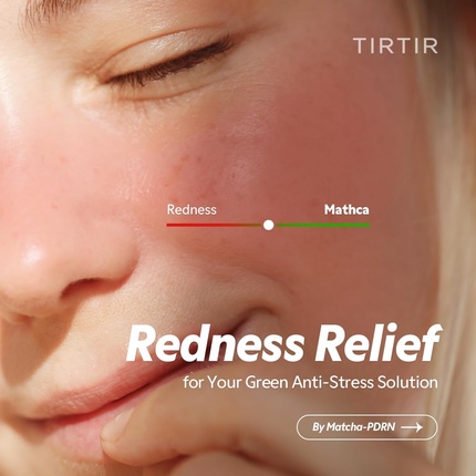 Крем для лица TIRTIR — Успокаивающий Matcha Pdrn 169 жидких унций, увлажняющий на 24 часа, корейский, не — фото 2