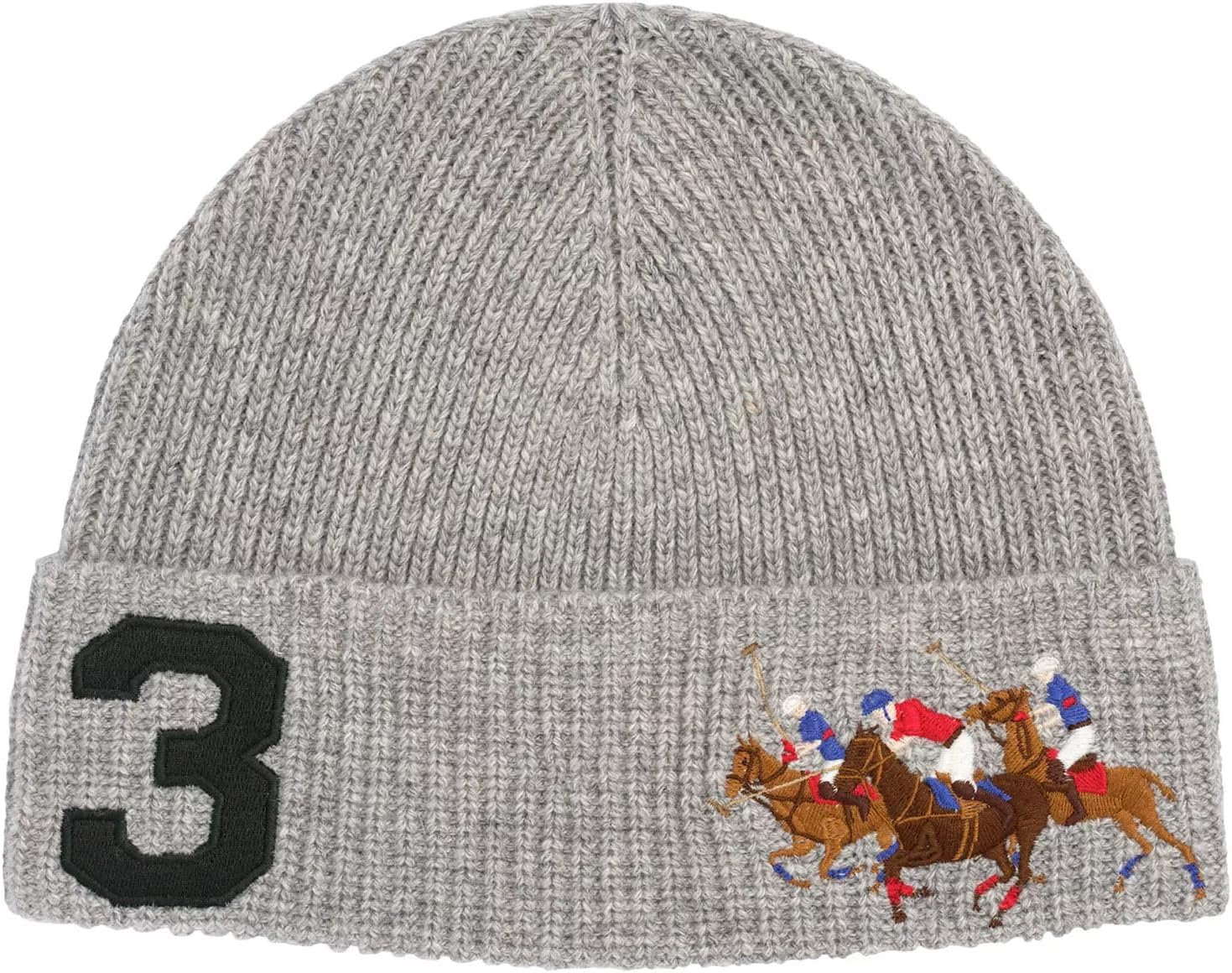 

POLO RALPH LAUREN Мужская шапка-бини Polo Match - серый