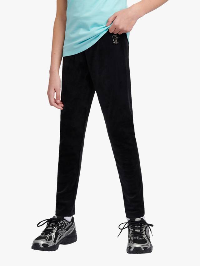 

Детские велюровые леггинсы Juicy Couture, Jet Black