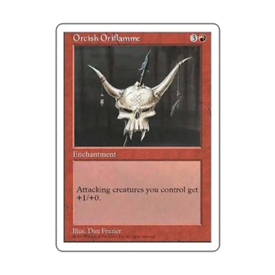 

CCG Орочья Орифламма (U), MTG - 5th Edition