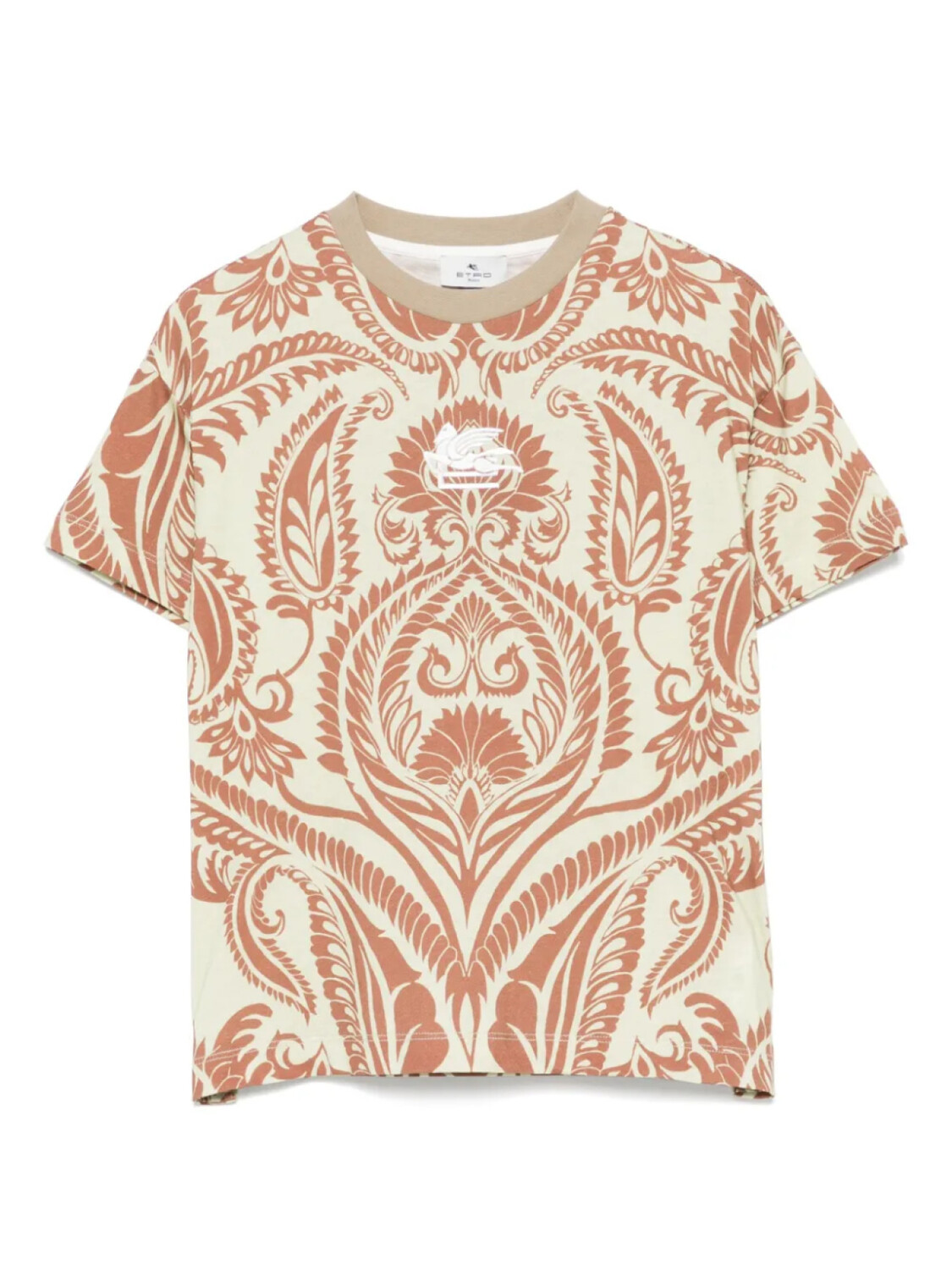 

ETRO KIDS футболка с принтом пейсли, зеленый