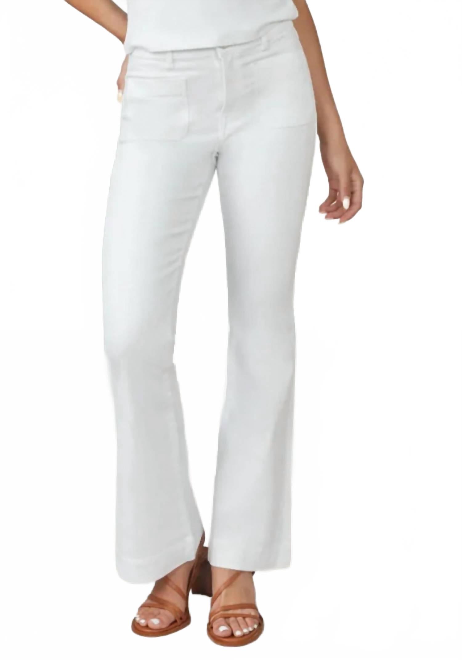 

Джинсы Alice белого цвета Lola Jeans