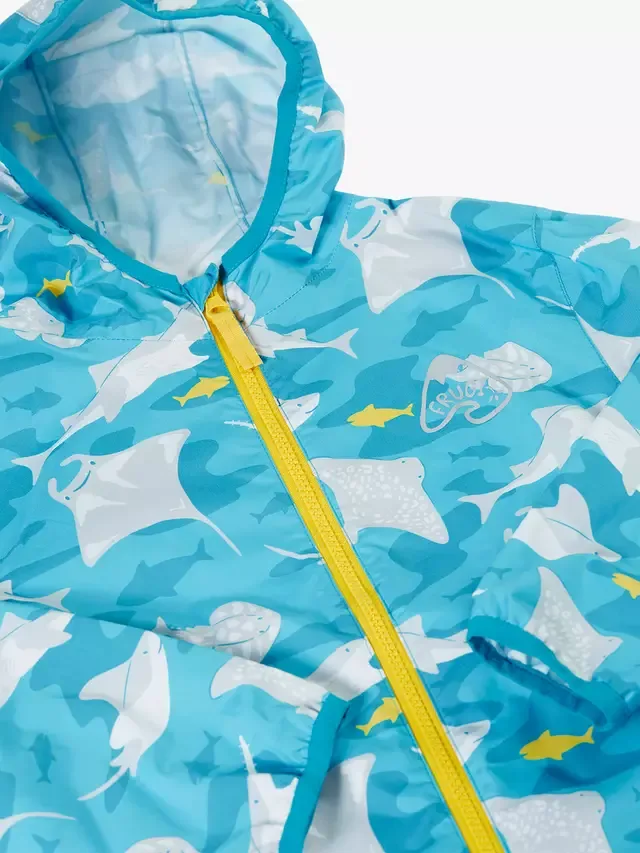 Детская водонепроницаемая куртка Rain Or Shine Ray, цвет Тропические лучи Frugi — фото 4