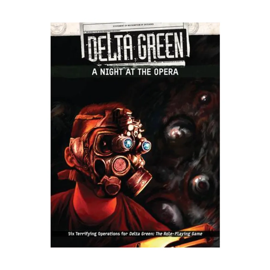 

Night at the Opera, A, Delta Green - Core & Assorted (Arc Dream Publishing), твердый переплет