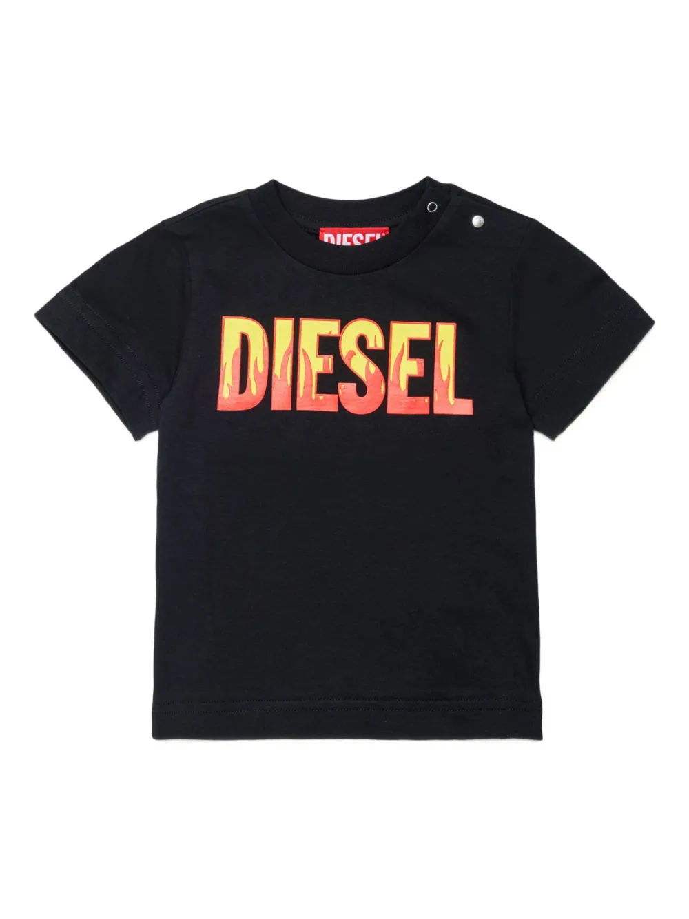 

Футболка с логотипом Diesel Kids, черный