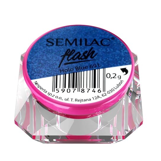 

Г Semilac 691 Flash Holo Blue - 0,2