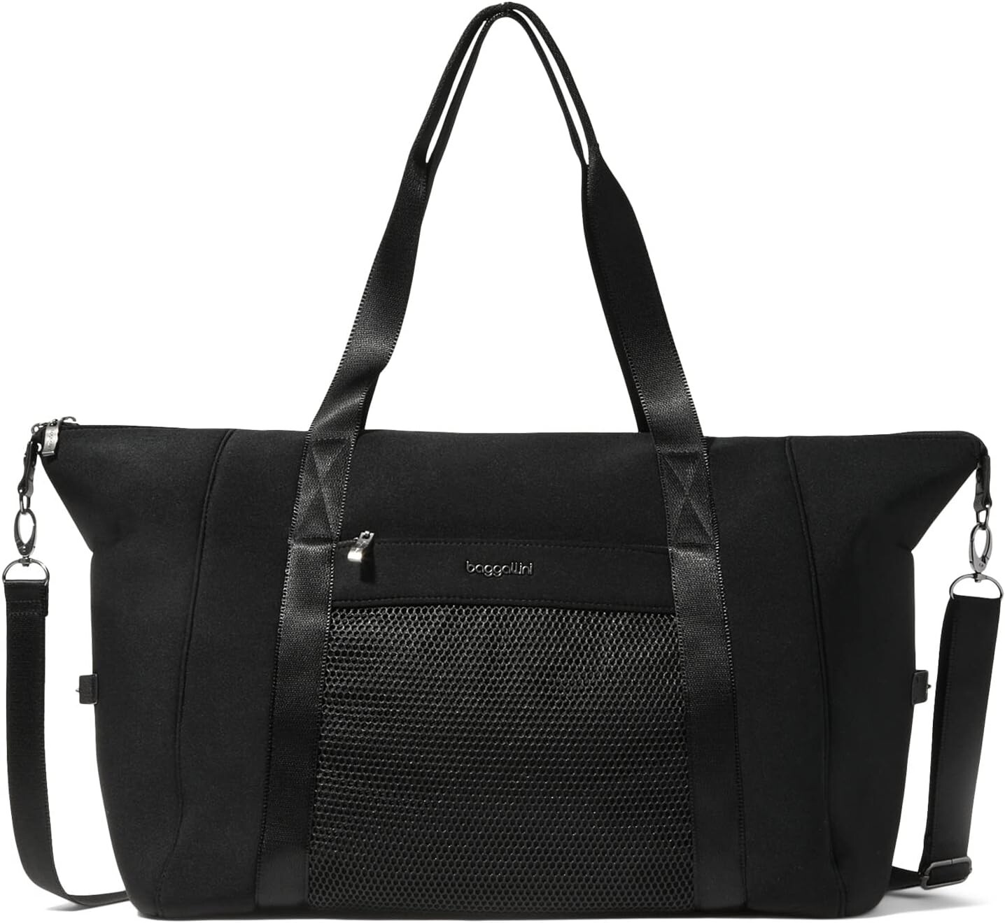 

Большая дорожная сумка на весь день Baggallini, цвет Black Neoprene