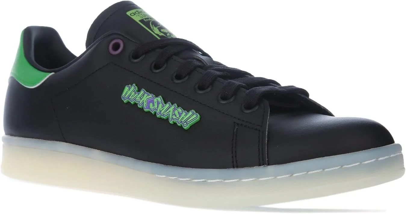 Мужские низкие кроссовки Adidas, белый/черный/зеленый — фото 2