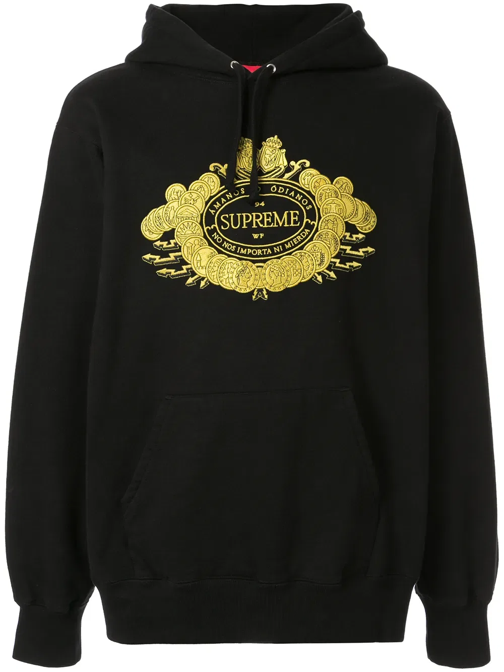 Толстовка «Любовь или ненависть» Supreme, черный