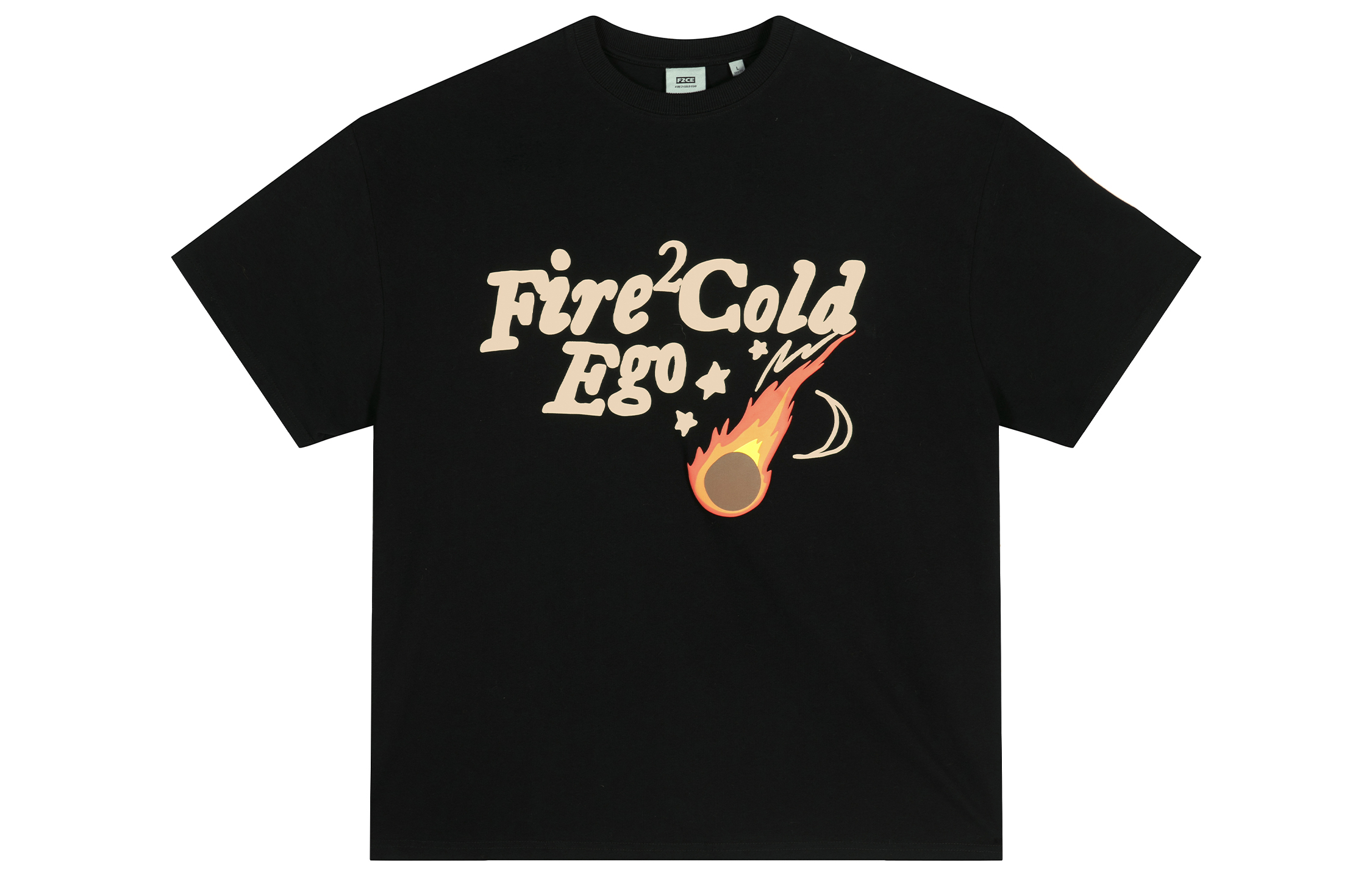 

Футболка унисекс FIRE 2 COLD EGO, Черный