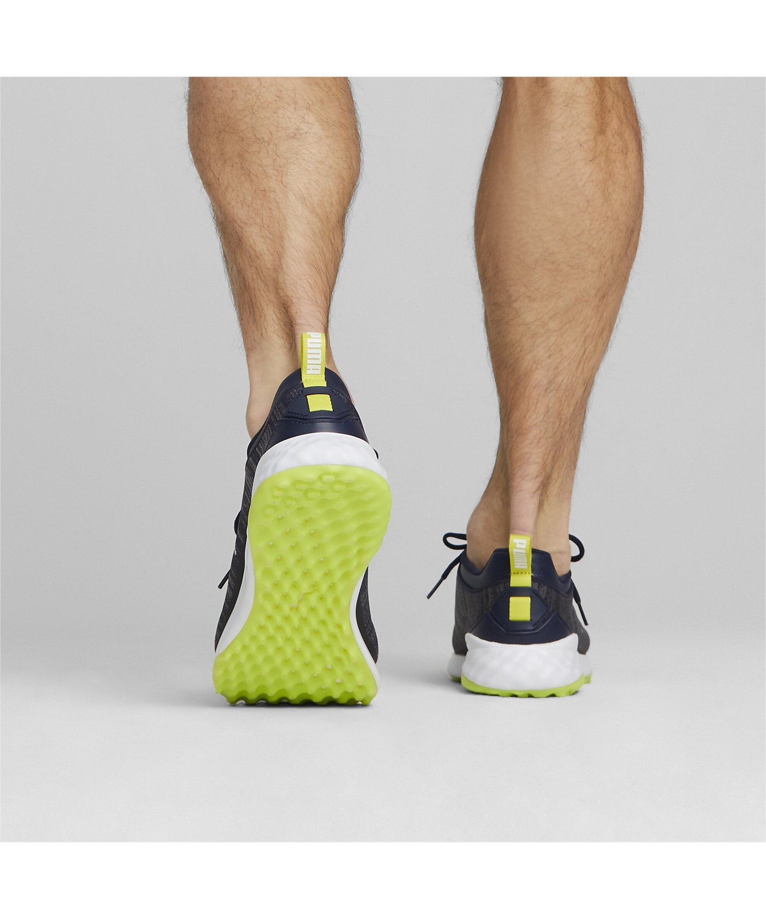 Мужские гольф-туфли Fusion Pro с резиновой подошвой и без шипов PUMA, PUMA Navy-PUMA