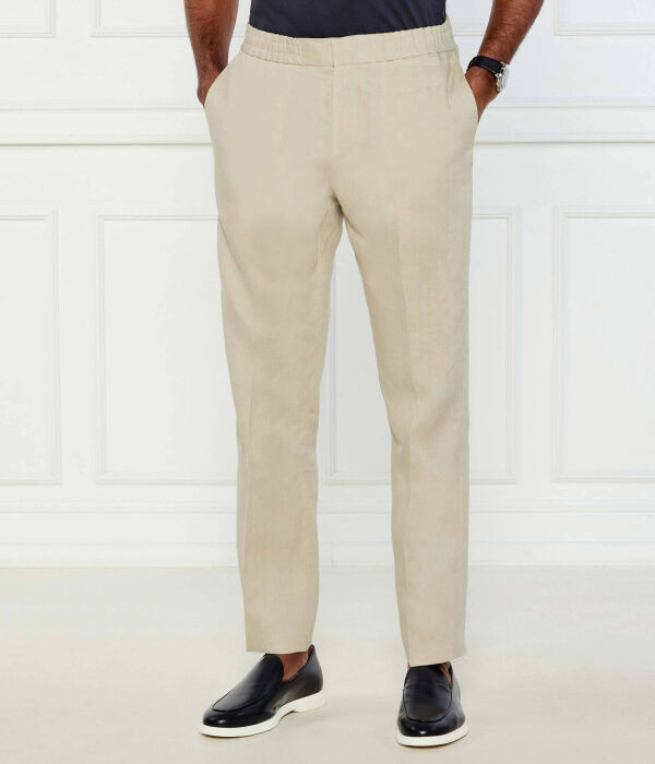 

Льняные брюки tannen Slim fit Tiger Of Sweden, желтый