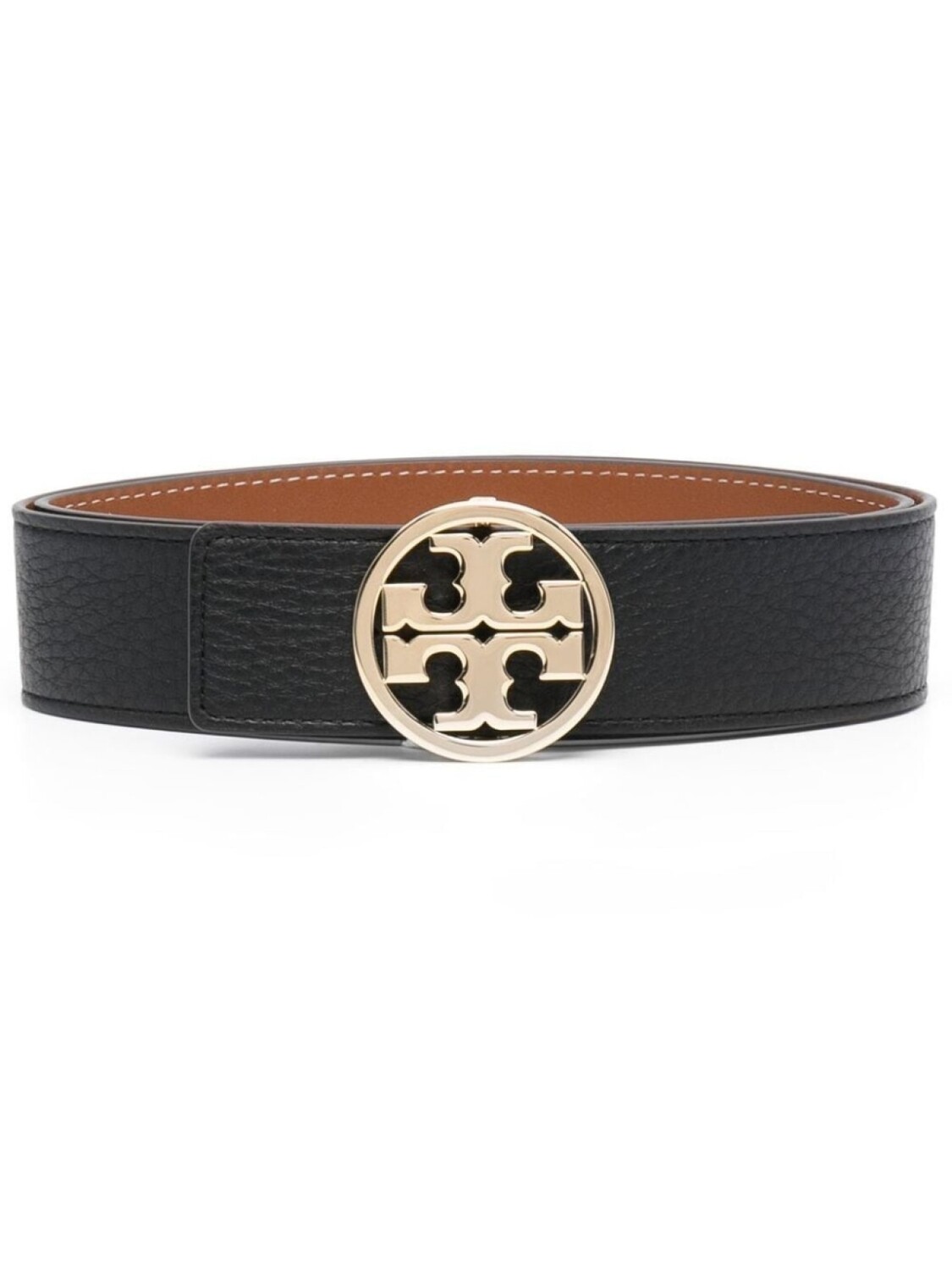 

Tory Burch ремень с пряжкой-логотипом, черный