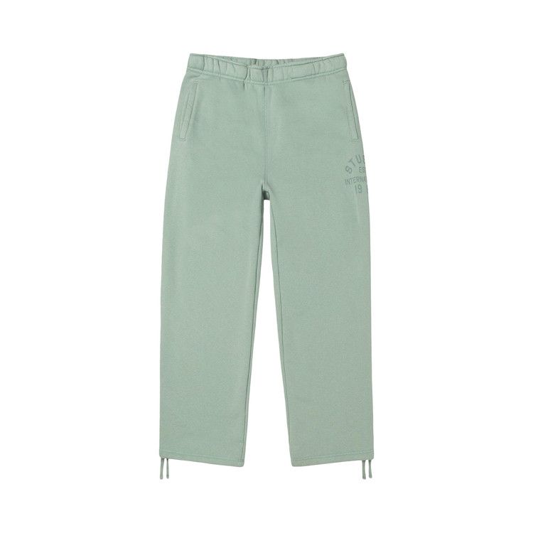 

Брюки Stussy Established Fleece Pant, Grey Green