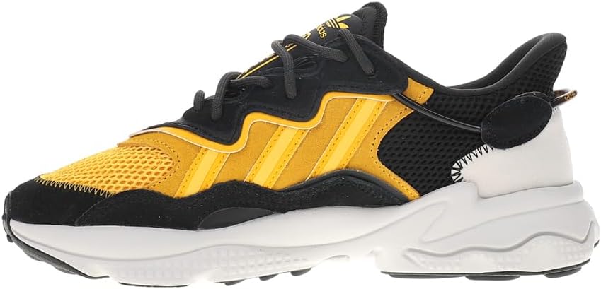 Мужские кроссовки adidas Ozweego на шнуровке повседневные - черные — фото 3