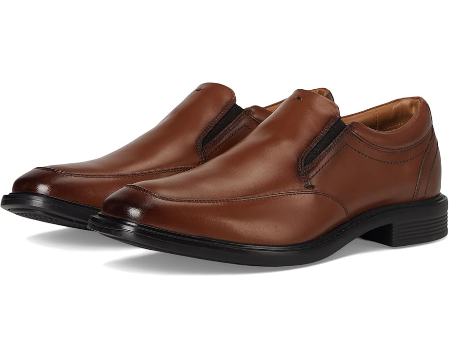 

Лоферы Nunn Bush Stark Moccasin Toe Slip-On Leather Dress Casual Business Formal Loafer, коричневый