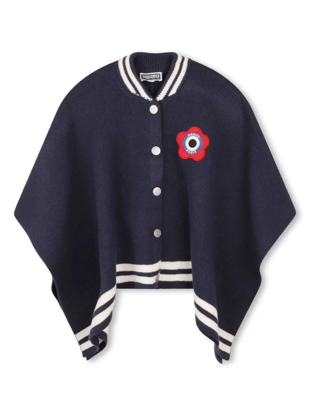 

Кейп с логотипом Kenzo Kids, синий