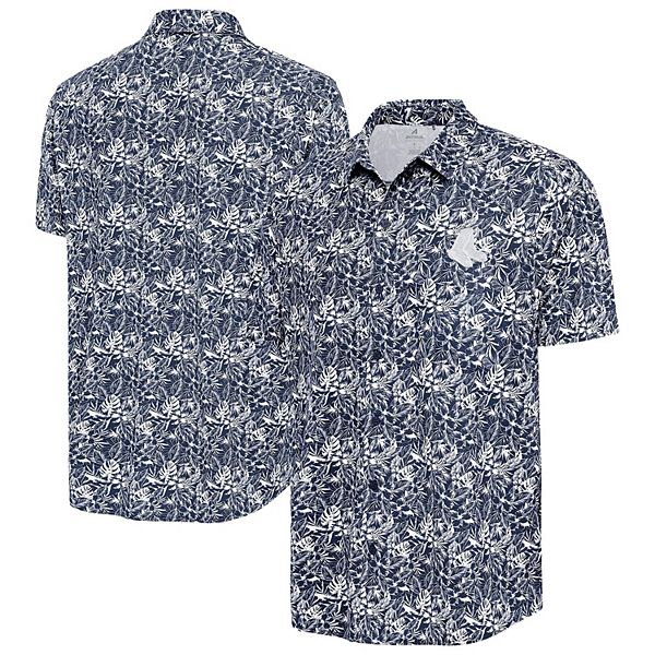 

Мужская синяя рубашка-поло boston red sox resort Antigua