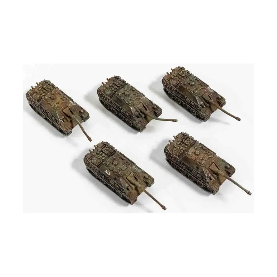 

Коллекция Ягдпантера № 8, WWII Micro Armour - Germany - Loose Miniatures (1:285)